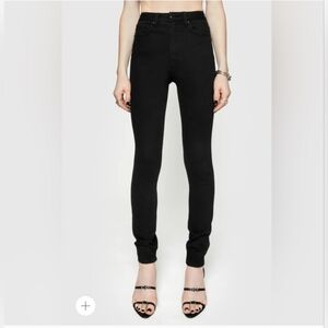 Rebecca Minkoff Black Puddle Skinny Jeans